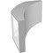 Ekena Millwork 6-in. W x 10-in. D x 14-in. H Thorton Architectural Grade PVC Knee Brace BRCP06X10X14THR - alternate 4